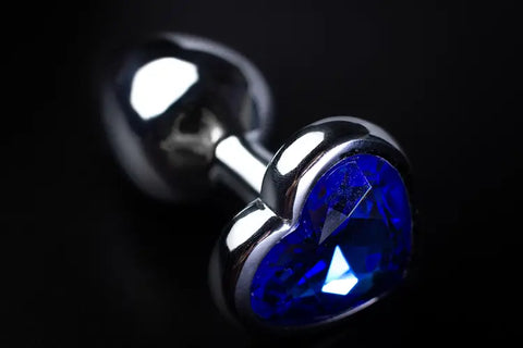 3Pcs Set Luxury Metal Butt Toys Heart Shaped Anal Trainer Jewel Butt Plug Kit S&M Adult Gay Anal Plugs Woman Men Sex Gifts Things for