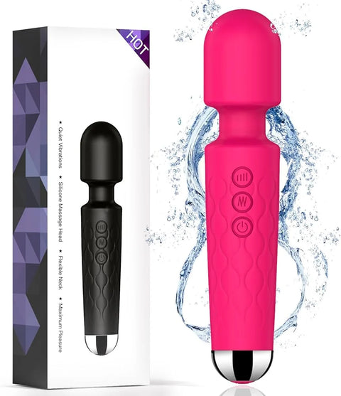 A1🔋 Handheld Electric Back Massager 💆‍♂️ – 8 Speeds ⚡ | 20 Modes 🔄 – Rechargeable 🔄 & Waterproof 💧 & Quiet 🤫 – Deep Tissue Neck & Back Massager 🖤 (Black) DIFFERENT DISCRIPTION LIKE THIS IN ENGLISH WRITING