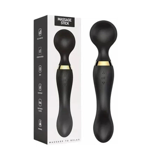 Double Ended 2 in 1 Wand Vibrator