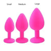 3Pcs Set Luxury Metal Butt Toys Heart Shaped Anal Trainer Jewel Butt Plug Kit S&M Adult Gay Anal Plugs Woman Men Sex Gifts Things for